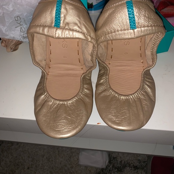 Limited Edition Champagne Tieks - Picture 3 of 5